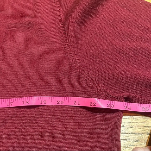 Brooks Brothers 346 V-neck Merino wool sweater Size L - Picture 5 of 7